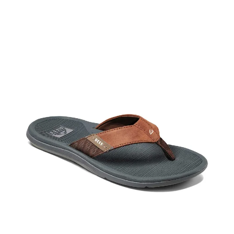 Men's sandals with a stretchy strap for a better fitMens Santa Ana - Grey/Tan