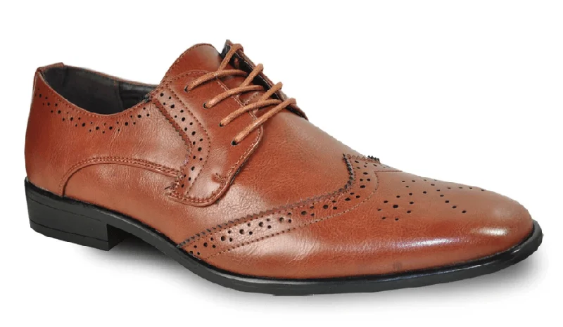 Men's Oxfords with a lace - up closure and a narrow fitBravo King-2 Wingtip Oxford