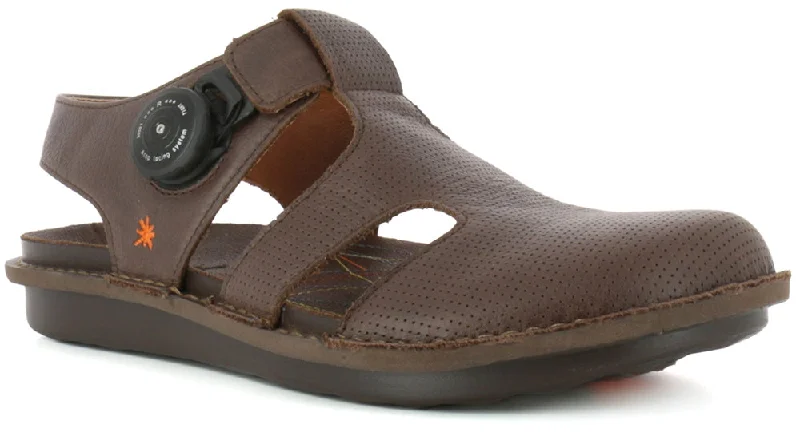 Men's sandals with a perforated leather upper for ventilationART 1303 I Explore Memphis Men's Sandal