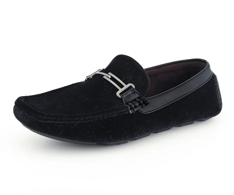 Slip - on men's loafers for easy wearRoberto Black