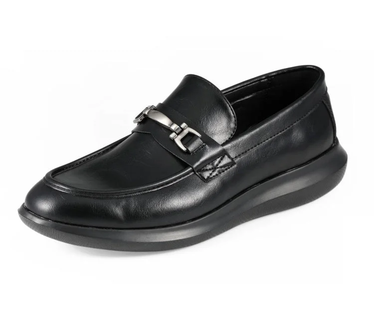 Men's loafers with a removable insole for cleaningMilo Black