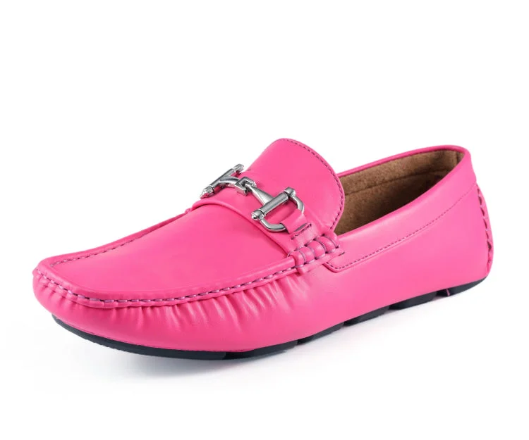 Men's loafers with a pointed toe for a stylish appearanceTrentino Fuschia