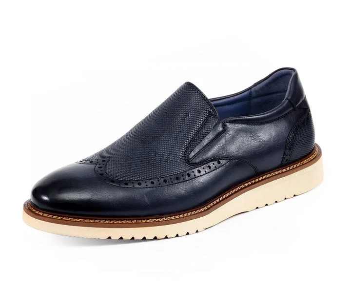 Men's loafers with a low - heeled designClyde Navy