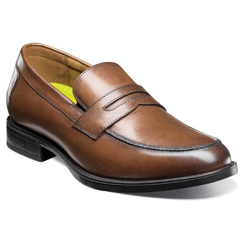 Men's loafers with a tassel front for a classic lookFlorsheim Midtown Penny Loafers Cognac Leather (Men's)