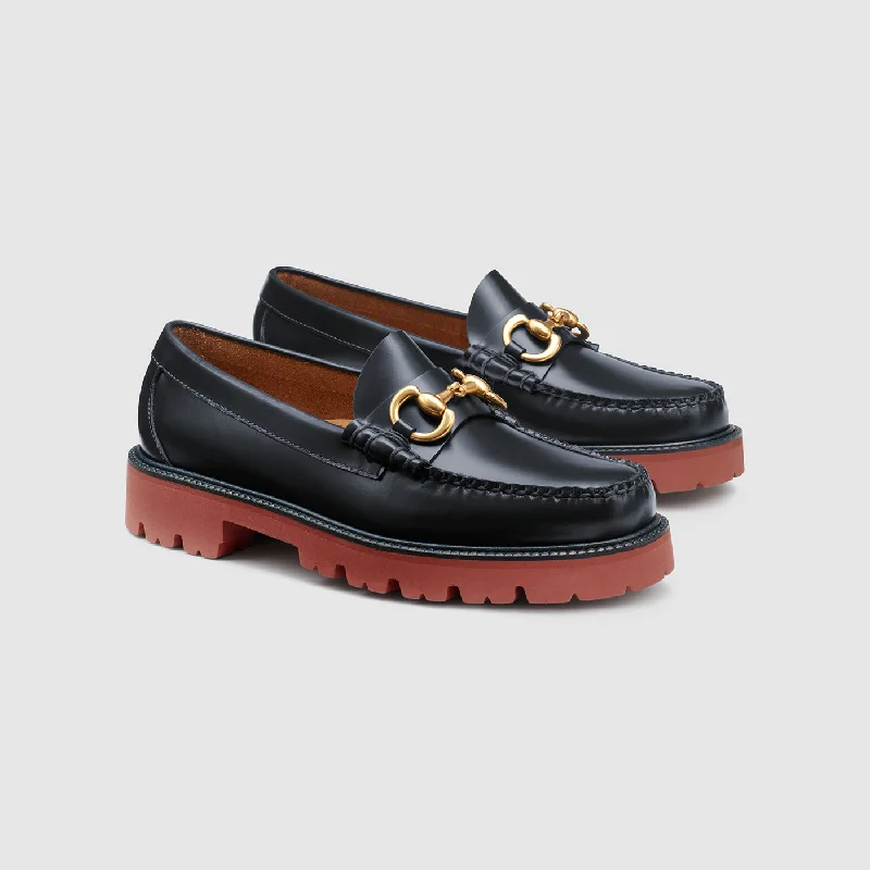 Men's loafers with a contrast stitching detailMENS LINCOLN SUPER BIT SUPER LUG WEEJUNS LOAFER