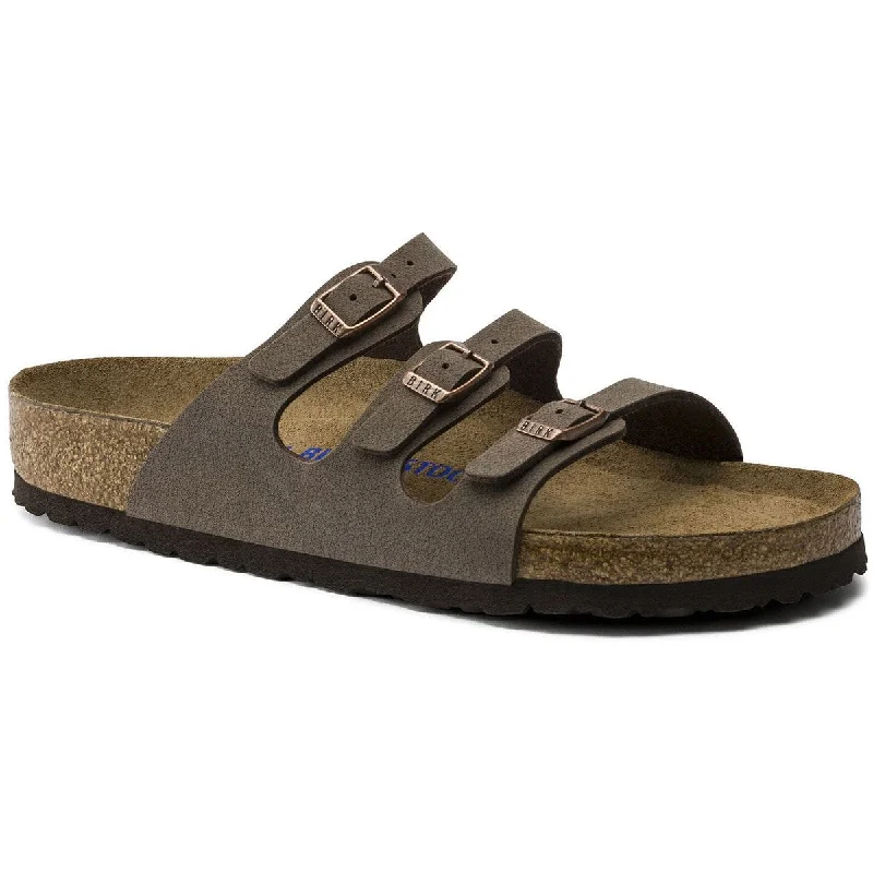 Waterproof men's sandals for water activitiesFlorida Soft Footbed Birko-Flor Nubuck - Regular