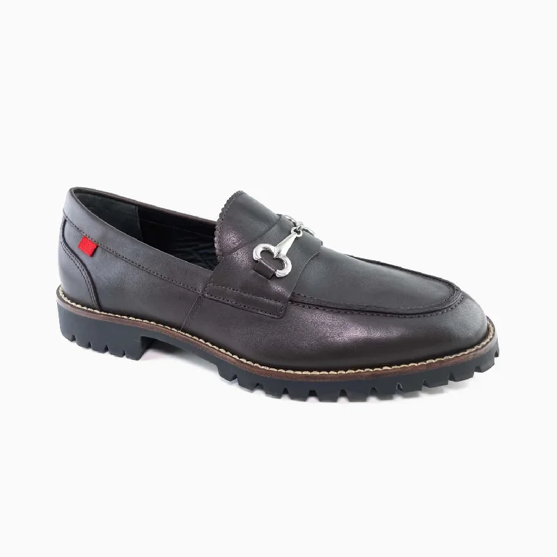 Men's leather loafers with a penny slotWall St 3.0, Men