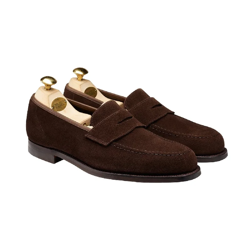 Men's loafers with a rubber sole for durabilityHarvard 2 Dark Brown Suede