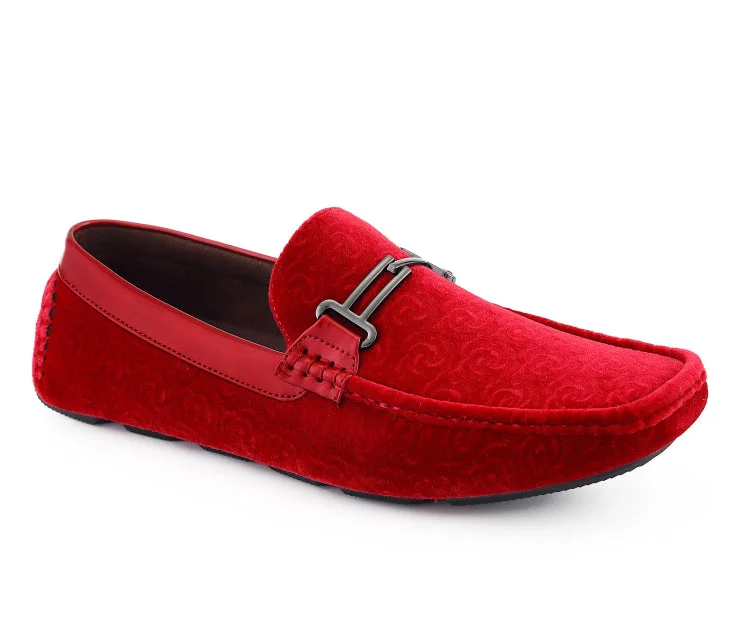 Men's loafers with a removable insole for cleaningRoberto Red