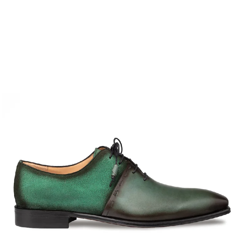 Men's Oxford shoes with a polished leather finishColomer Calf/Suede Oxford