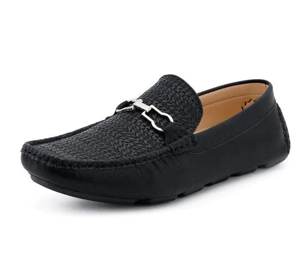 Men's loafers with a pointed toe for a stylish appearanceCharles Black