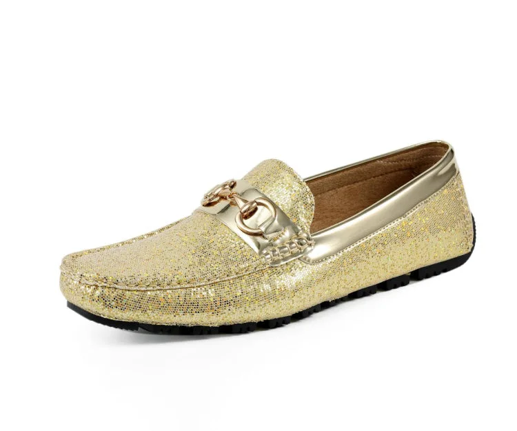 Men's loafers with a removable insole for cleaningSamson Gold