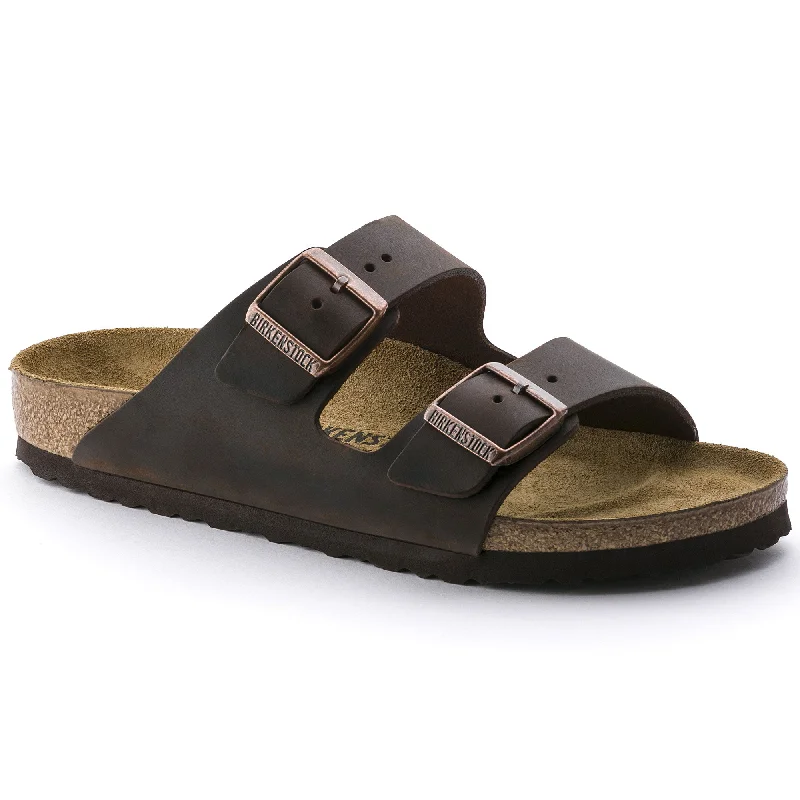 Men's sandals in a neutral color like black or brownArizona Oiled Habana Regular