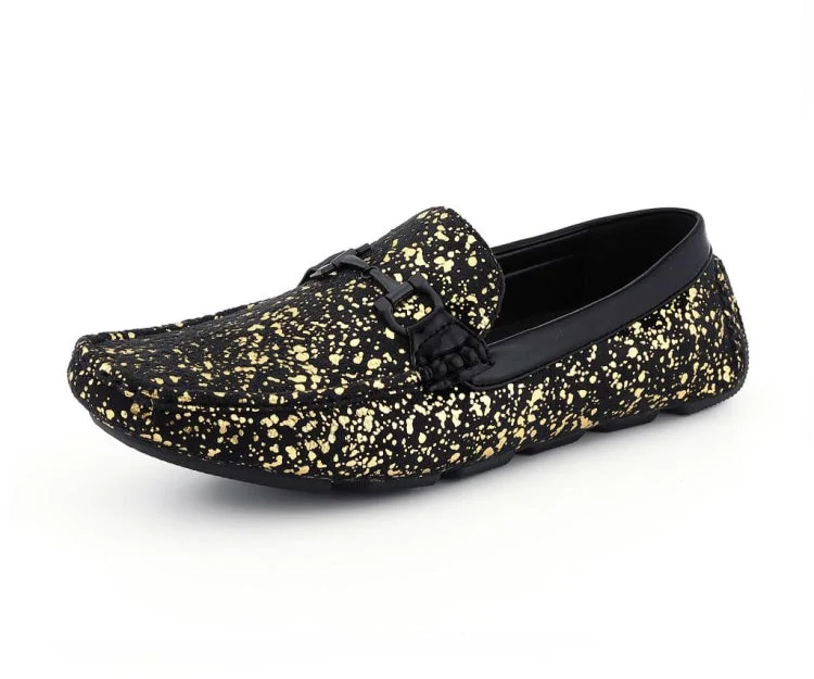 Men's loafers with a removable insole for cleaningMonty Gold