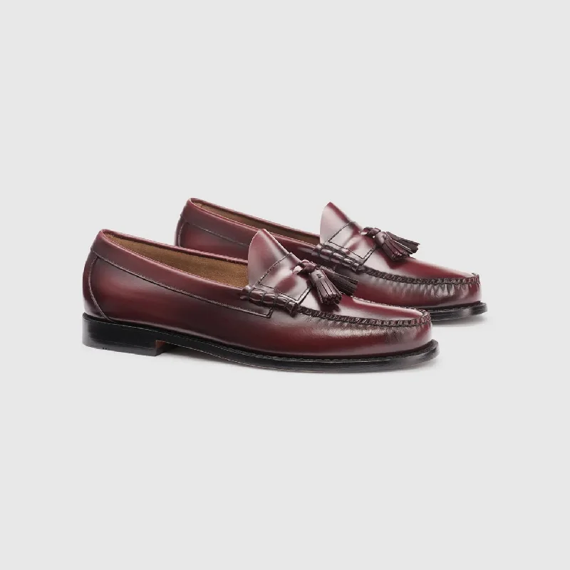 Men's loafers with a pointed toe for a stylish appearanceMENS LENNOX LEATHER TASSEL WEEJUNS LOAFER