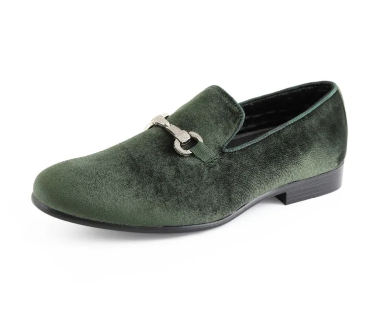 Men's loafers with a decorative buckleHarrison Green