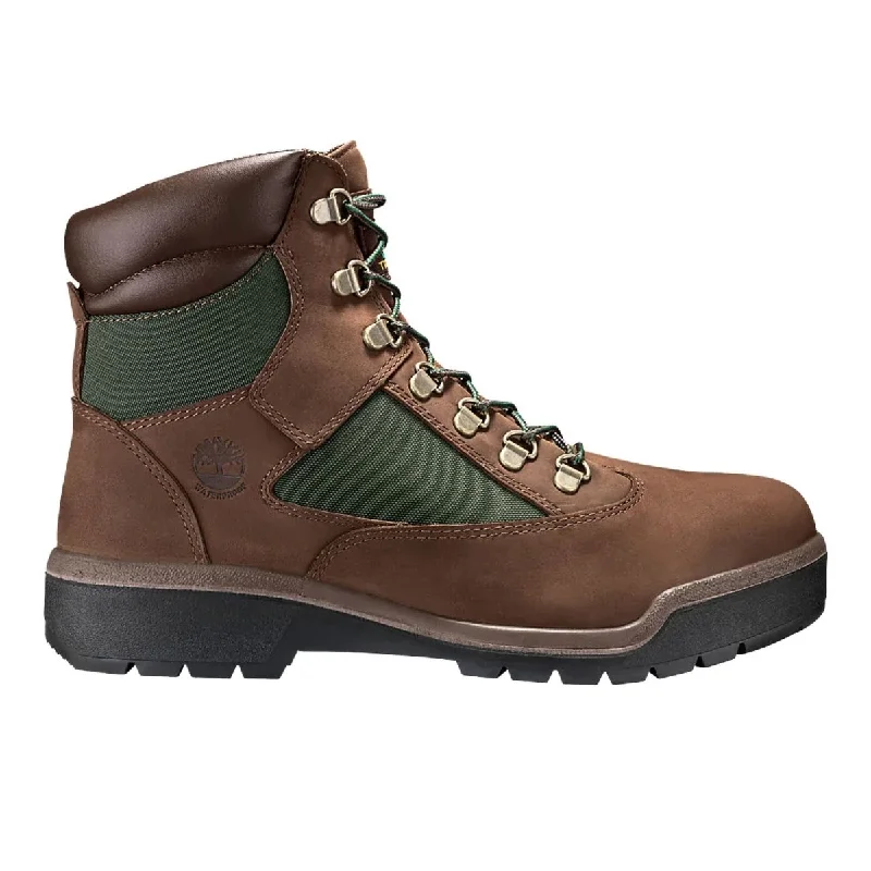 Timberland Men's 6" Field Boot "Beef and Broccoli" Brown/Green Waterproof