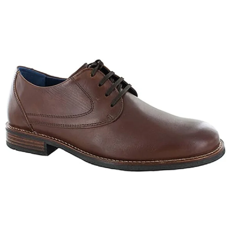 Men's Oxford shoes with a padded insole for all - day comfortWolky Georgetown Cognac Leather Oxford (Men's)