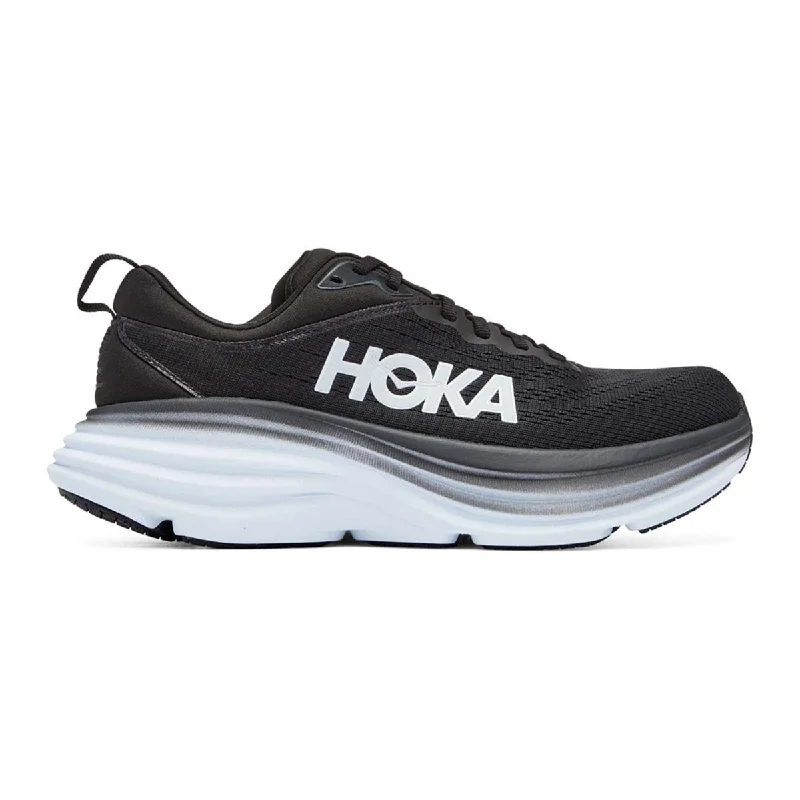 Hoka One One Men's Bondi 8 Black/White