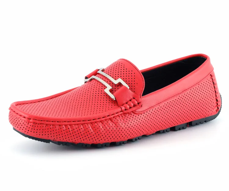 Slip - on men's loafers for easy wearHarry2 Red