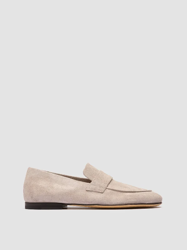 Men's loafers with a tassel front for a classic lookAIRTO 001 - Beige Suede Loafers