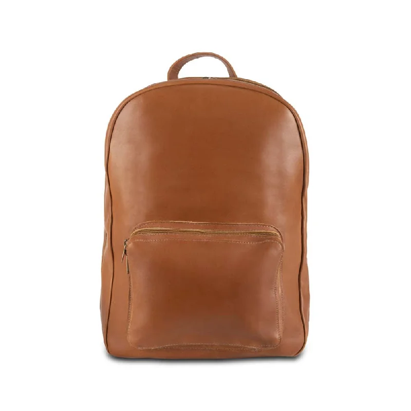 Men's sandals with a wide strap for supportLeather Laptop Backpack | Brown