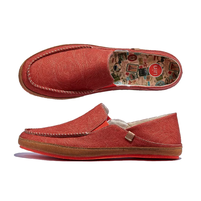 Slip - on men's loafers for easy wearBurnt Ochre Formentera II Men