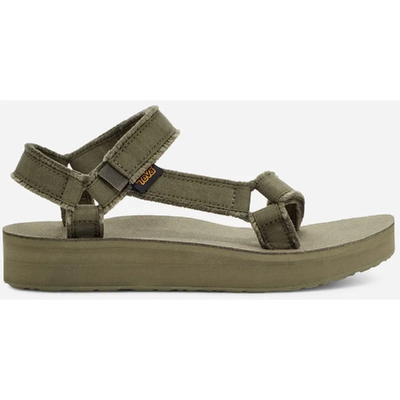 Men's sandals with a padded heelW Midform Universal Canvas