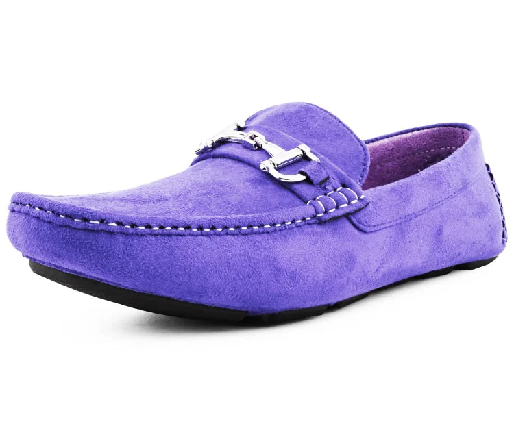 Men's loafers with a leather lining for comfortWalken Lavender