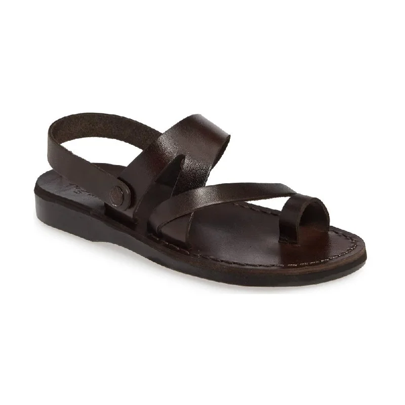 Men's sandals with a shock - absorbing insoleBenjamin - Leather Slingback Sandal | Brown