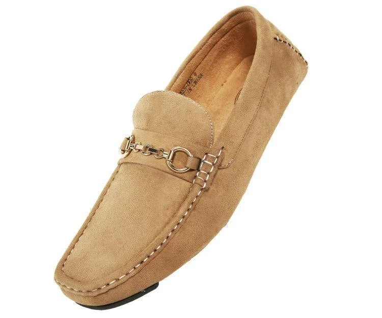 Men's loafers with a memory foam insoleEcker Tan