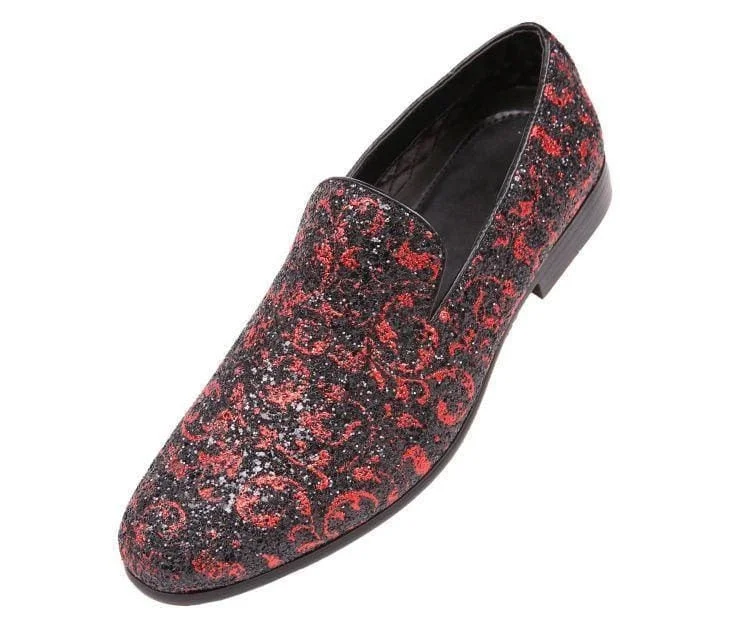 Men's loafers with a memory foam insoleErin Red