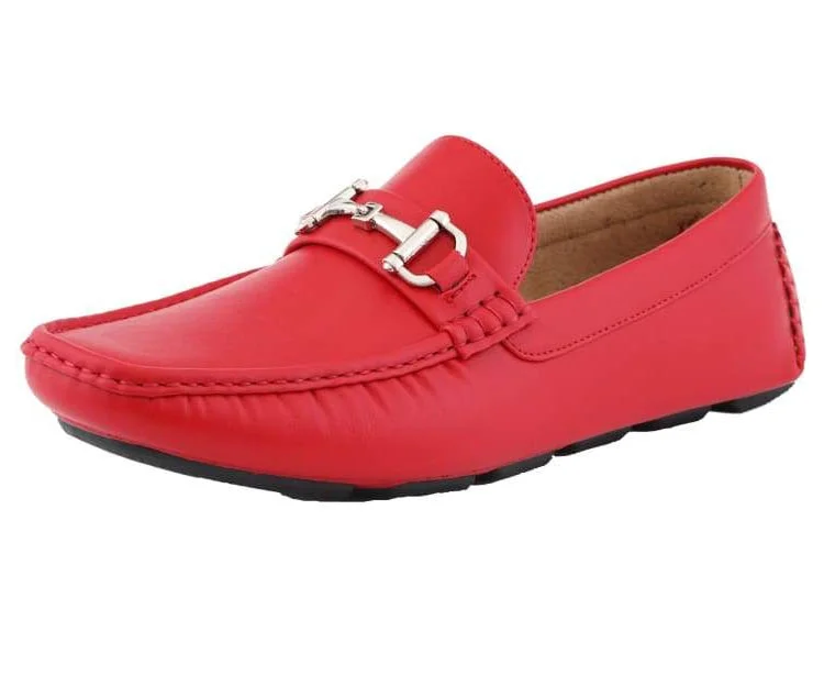 Men's loafers with a tassel front for a classic lookTrentino Red