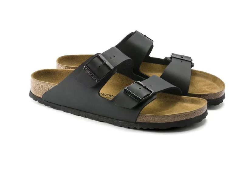 Men's leather sandals with an adjustable strapBirkenstock Unisex Arizona BS Birko-Flor 0051701 Sandal