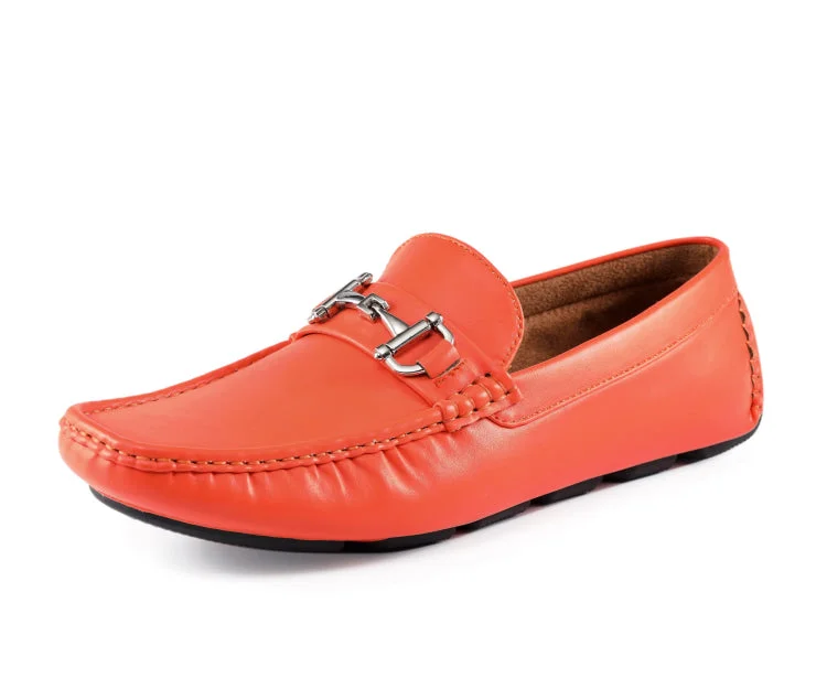 Men's loafers with a cushioned footbedTrentino Orange