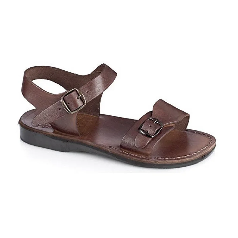 Men's leather sandals with an adjustable strapThe Original - Leather Adjustable Strap Sandal | Brown