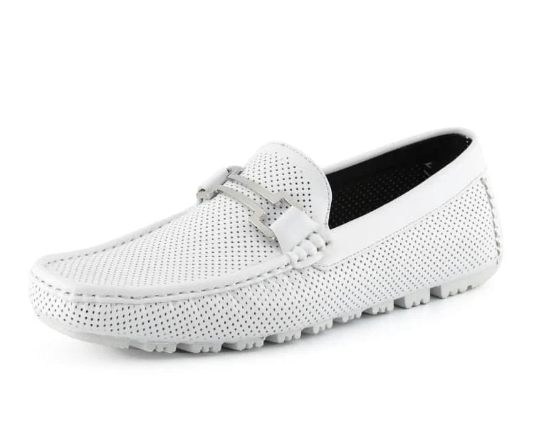 Men's loafers in a neutral color like black or brownHarry2 White