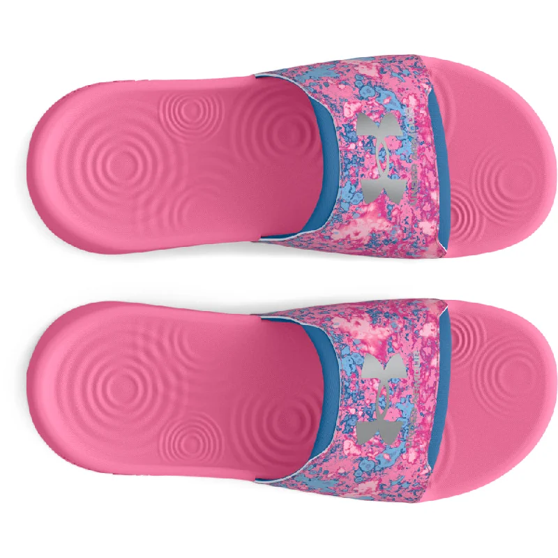 Men's sandals with a shock - absorbing insoleGirls' Under Armour Youth Ignite Select Slide Sandal