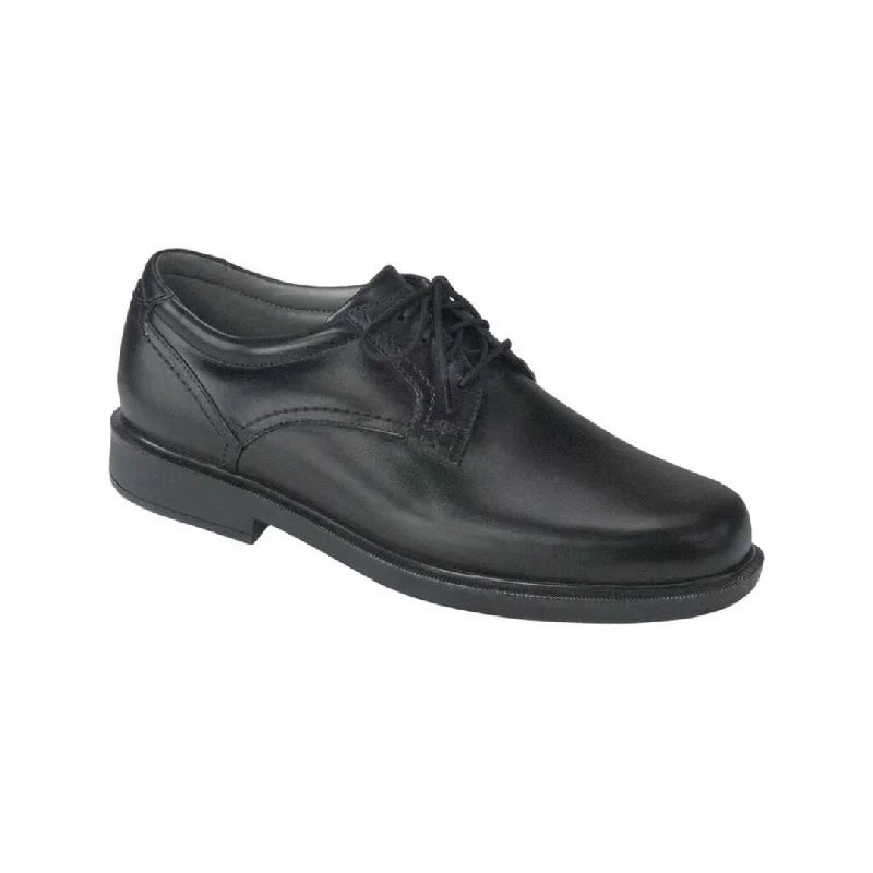 Men's Oxfords with a low - heeled design and a square toeSAS Men's Ambassador Lace Up Oxford - Black