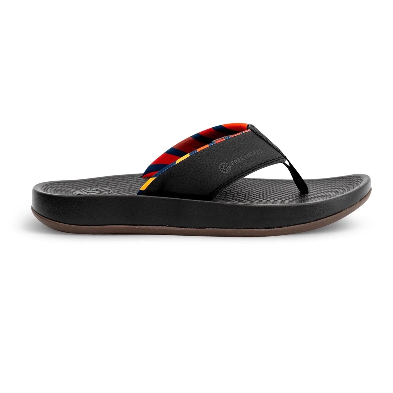 Men's sandals with a rubber sole for tractionFreewaters Cloud 9 Men's Super Soft Sandals - Black