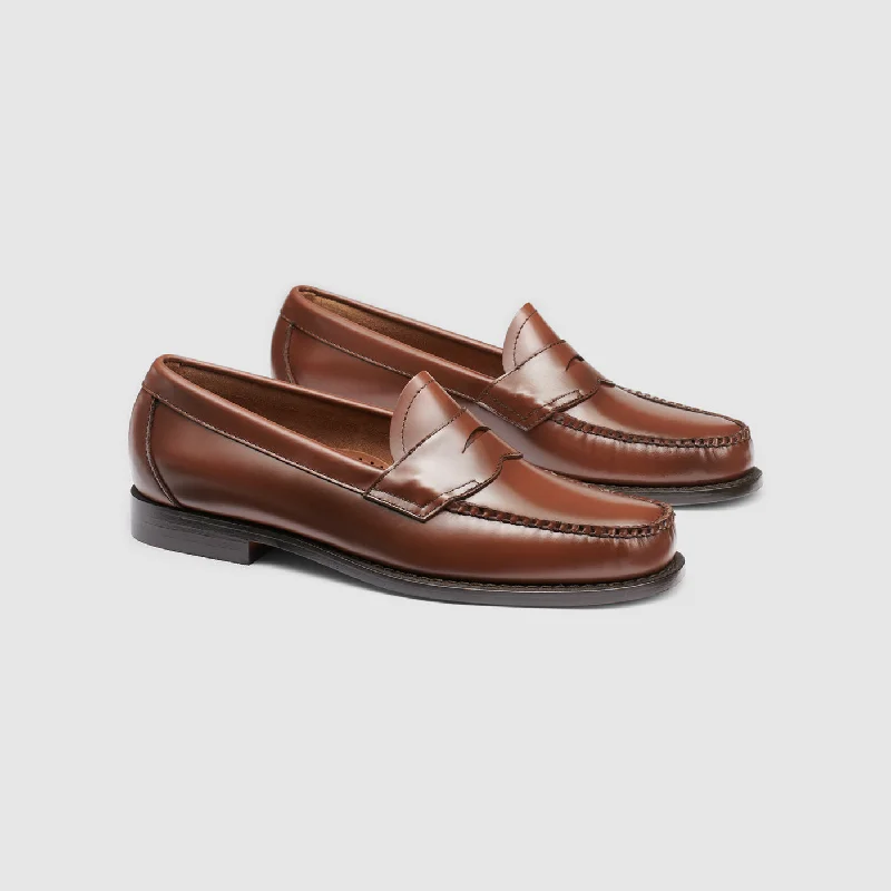 Men's leather loafers with a penny slotMENS LOGAN FLAT STRAP WEEJUNS LOAFER