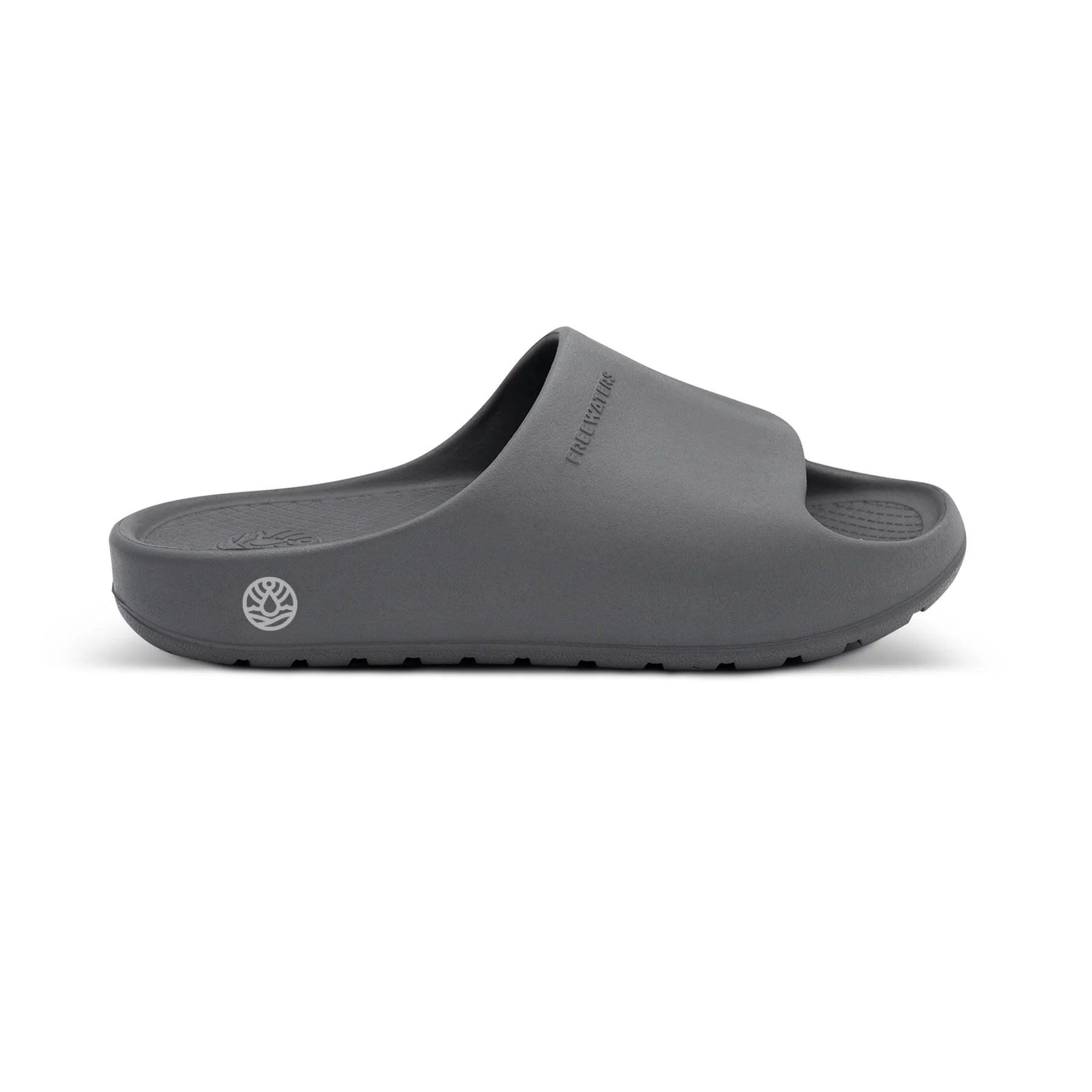 Men's sandals with a flexible sole for easy movementFreewater Cloud9 Unisex Slide - Grey