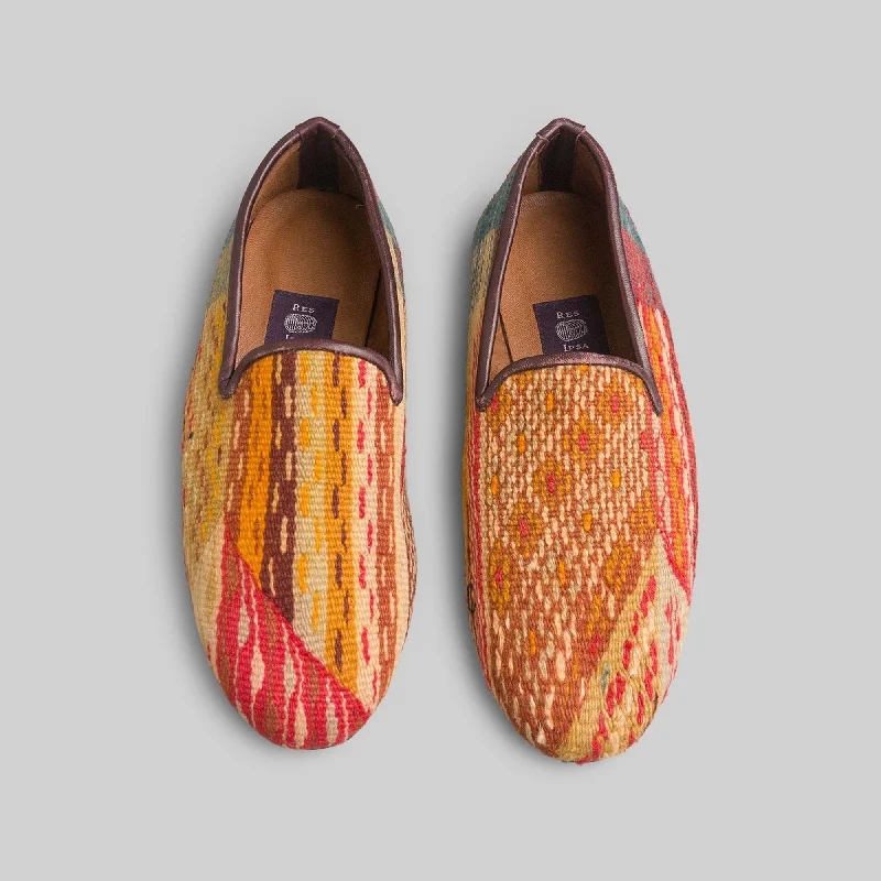 Slip - on men's loafers for easy wearMen's Kilim Loafer Size 7