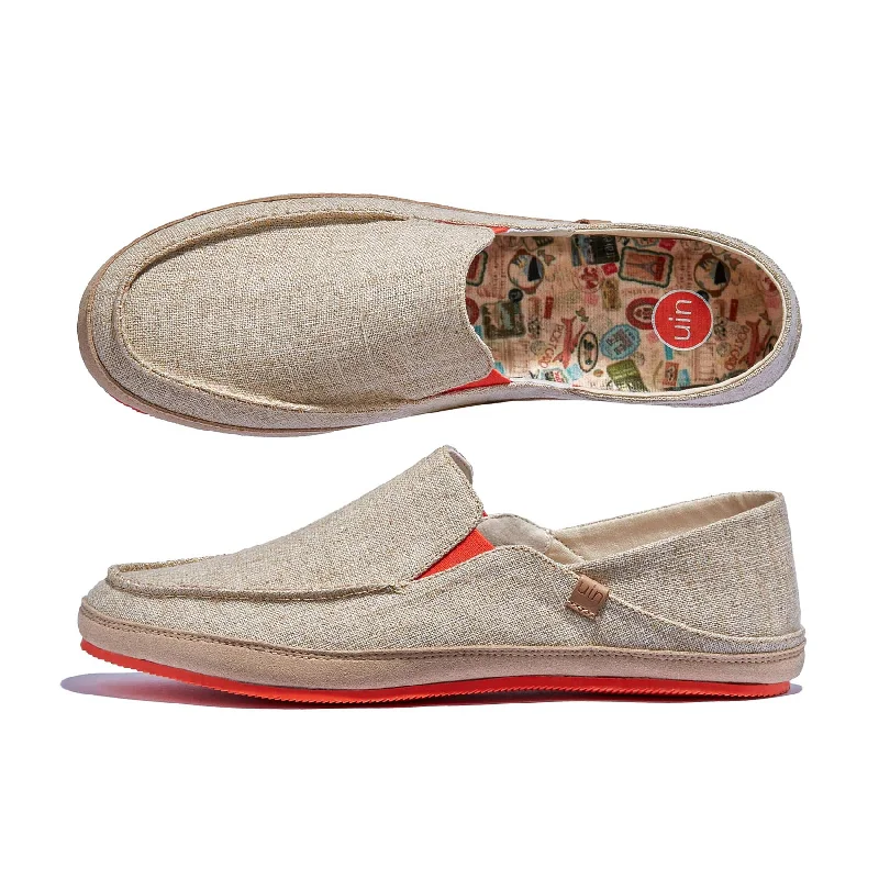 Suede men's loafers for a soft and luxurious feelLight Khaki Formentera II Men