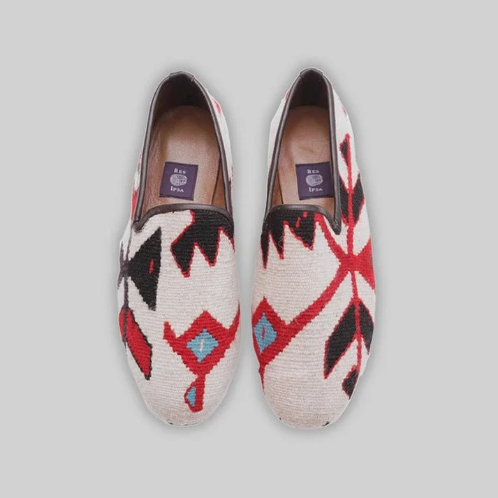 Men's loafers with a cushioned footbedMen's Kilim Loafer Size 8