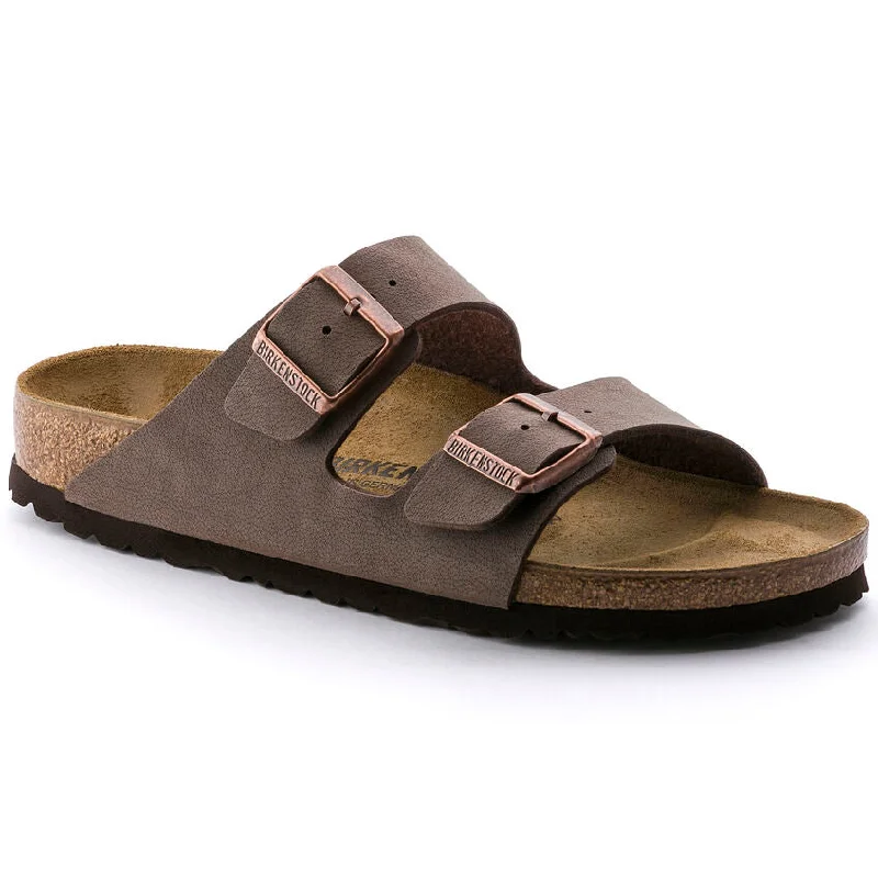 Men's leather sandals with an adjustable strapArizona Birko-Flor® Nubuck