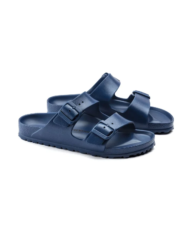 Men's sandals with a pointed toe for a stylish lookBIRKENSTOCK ARIZONA ESSENTIALS NARROW FIT IN NAVY