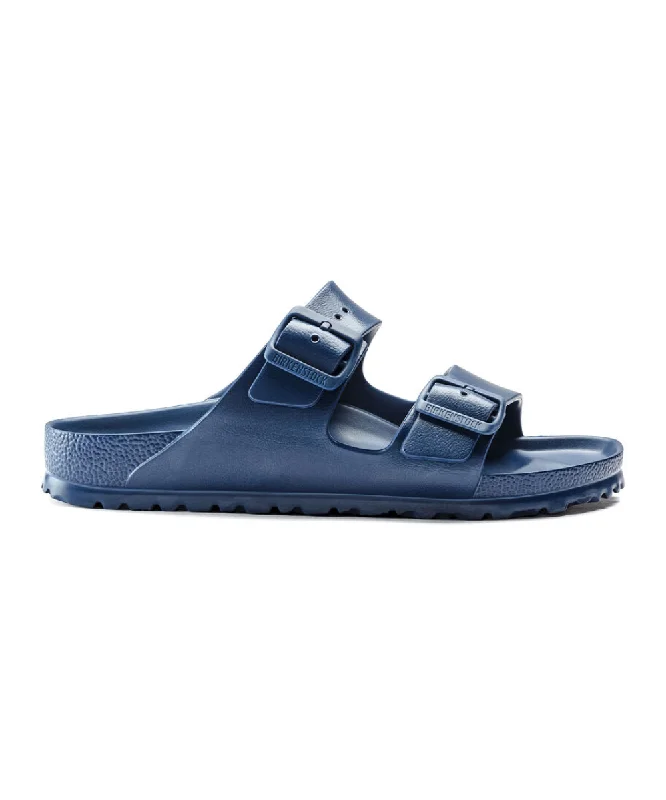 Men's leather sandals with an adjustable strapBIRKENSTOCK ARIZONA ESSENTIALS IN NAVY