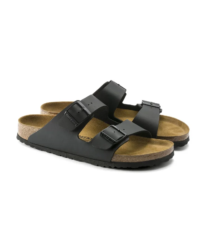 Men's sandals with a wide strap for supportBIRKENSTOCK ARIZONA REGULAR FIT IN BLACK