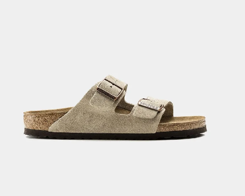 Men's sandals with a contrast stitching detailArizona Suede